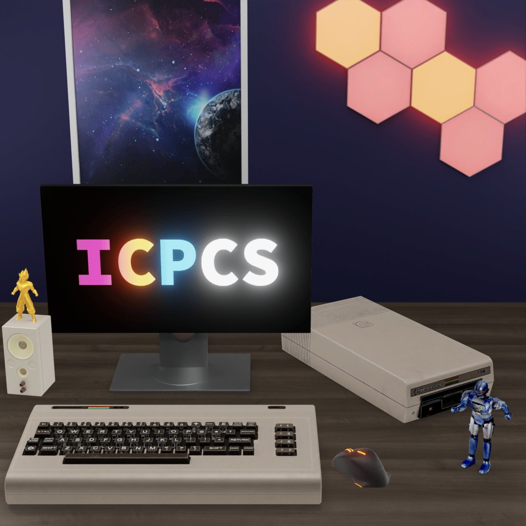 vger_ic's tweet image. Just couldn't resist! ❤️ #ICP #Dfinity #ICPCS #C64 @icpcsnft