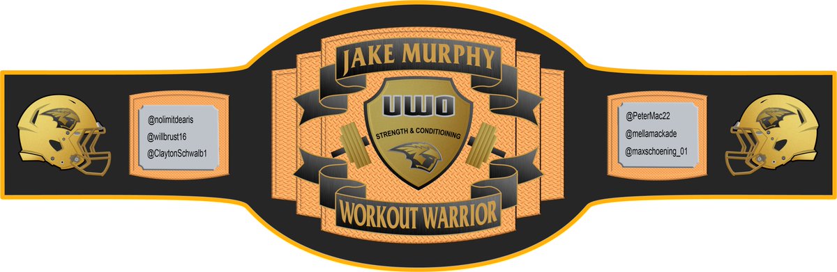 Steve Brown (@coachbrown19) on Twitter photo Congratulations to the Week 5 Jake Murphy #WorkoutWarriors:
<a href="/nolimitdearis/">DeAris McQuirter</a>, <a href="/willbrust16/">Will Brust</a>, <a href="/ClaytonSchwalb1/">Clayton Schwalbe</a>, <a href="/PeterMac22/">Peter MacCudden</a>, <a href="/mellamackade/">Mack Mella</a>, and @maxschoening_01
Way to bring your A-Game!
#HailTitans #StayHard Congratulations to the Week 5 Jake Murphy #WorkoutWarriors:
<a href="/nolimitdearis/">DeAris McQuirter</a>, <a href="/willbrust16/">Will Brust</a>, <a href="/ClaytonSchwalb1/">Clayton Schwalbe</a>, <a href="/PeterMac22/">Peter MacCudden</a>, <a href="/mellamackade/">Mack Mella</a>, and @maxschoening_01
Way to bring your A-Game!
#HailTitans #StayHard