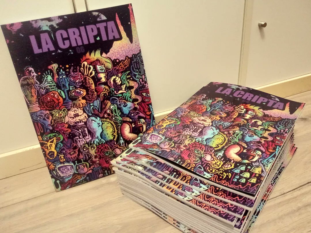 quimtuk's tweet image. ¡¡Mirad que bonica #LaCripta 6!!