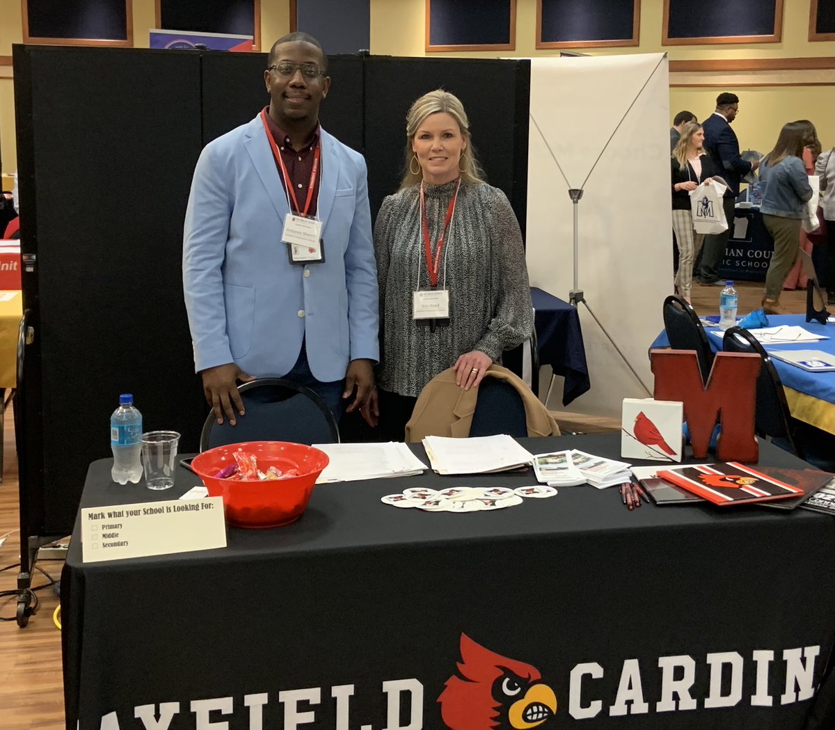 Reed_mms's tweet photo. MSU Teacher Career Fair https://t.co/z6noQDaT43