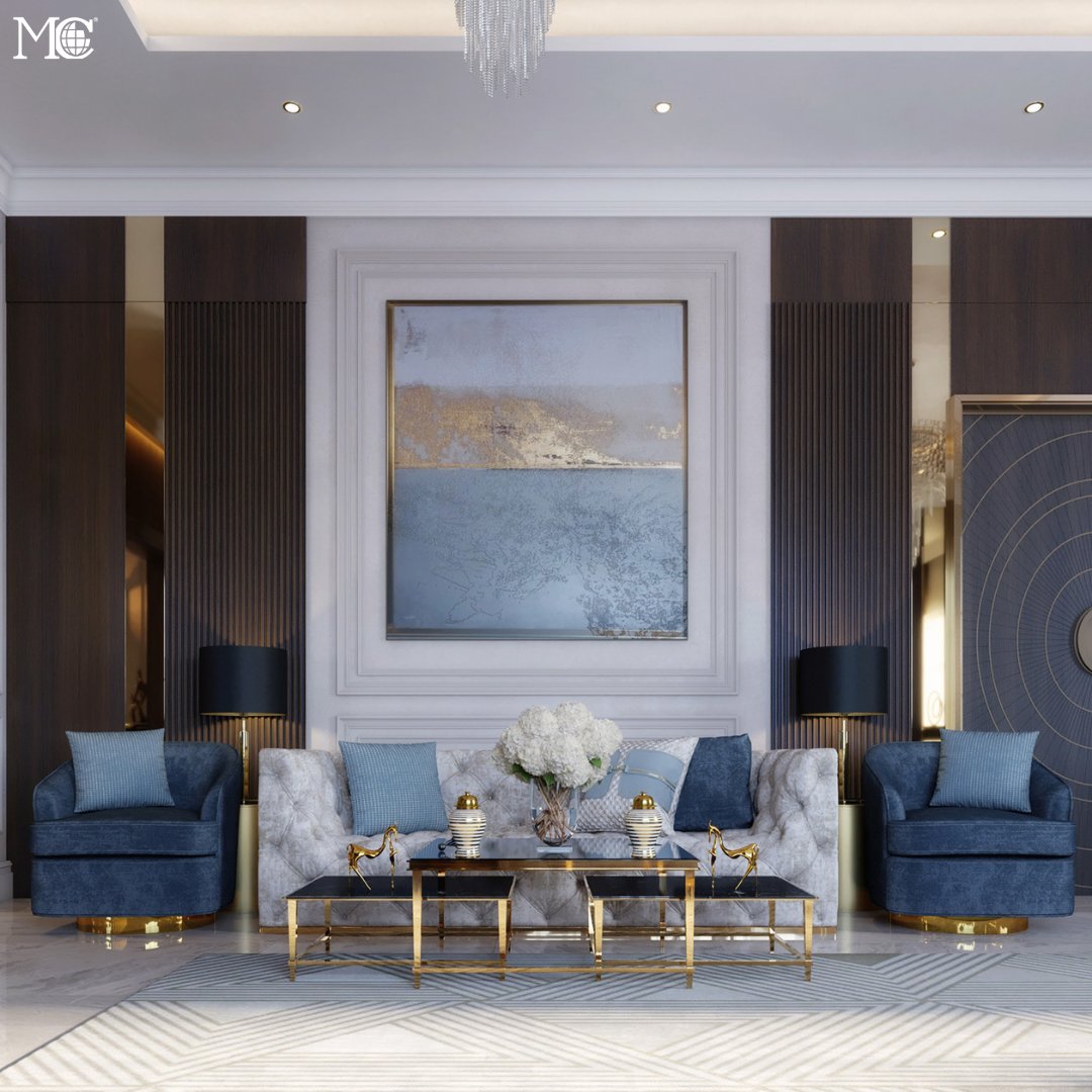 MillennialsTeam's tweet photo. Feeling the right type of Blues💙
In the home, blue is immediately calming and welcoming, whether used in a deep navy for a touch of drama, or a pastel in a more subtle space! You can't ever go wrong!💎 https://t.co/xXFhu7trdk
