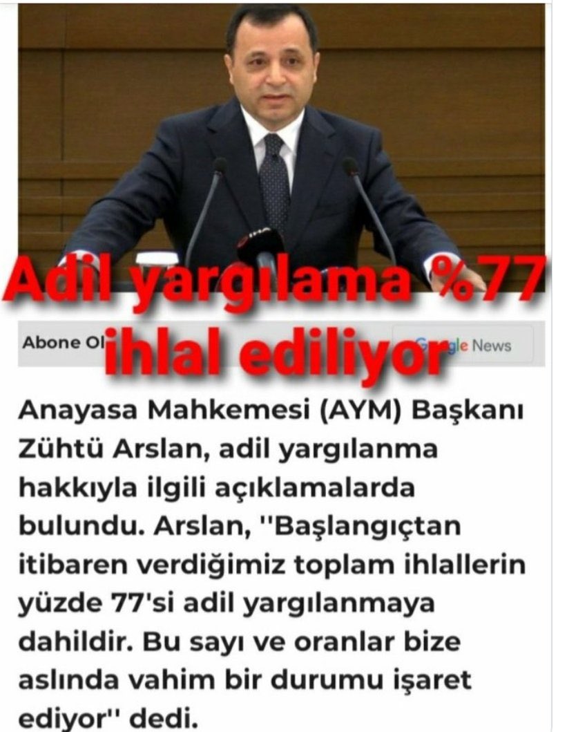 İşte bu yüzden AF GEREKİYOR 👇🏻AdliMahkuma AFSözünüzVar <a href="/RTErdogan/">Recep Tayyip Erdoğan</a> <a href="/Akparti/">AK Parti</a> <a href="/dbdevletbahceli/">Devlet Bahçeli</a> <a href="/MHP_Bilgi/">MHP</a> <a href="/TBMMresmi/">TBMM</a> <a href="/TBMMGenelKurulu/">TBMM Genel Kurulu</a> <a href="/bybekirbozdag/">Bekir  Bozdağ</a>