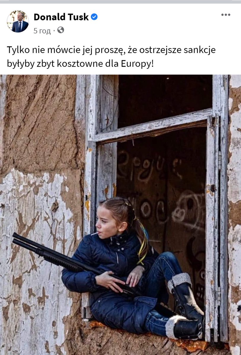 i_army_org's tweet photo. Дональд Туск: "Тільки не кажіть їй, що жорсткіші санкції будуть занадто дорогими для Європи!" https://t.co/zUhobr6qIP