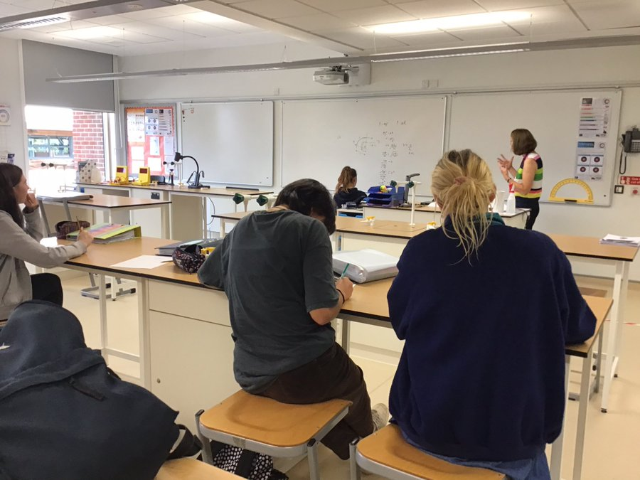 SHSKPhysics's tweet photo. Today we bid farewell to the incredible Mrs Griffiths.
What a privilege having her; she has been inspirational, turning her expertise to everything, from Oxbridge prep, to the House of Lords, via spaghetti towers. 
We wish her the VERY best in her retirement.
🤩 https://t.co/9DmQjiY8G2