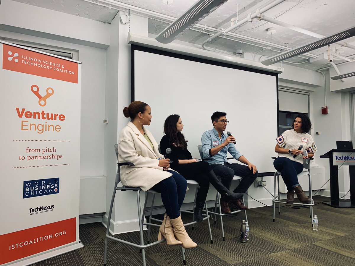 ISTCoalition's tweet photo. Thank you to everyone that came out to last night’s #VentureEngine ‘Achieving Gender Equity in Tech’ Workshop!
We especially want to thank our amazing panelists who spoke powerfully on how we can #BreakTheBias and to a few of our women founders who gave incredible pitches! https://t.co/zvkWPX2HNk