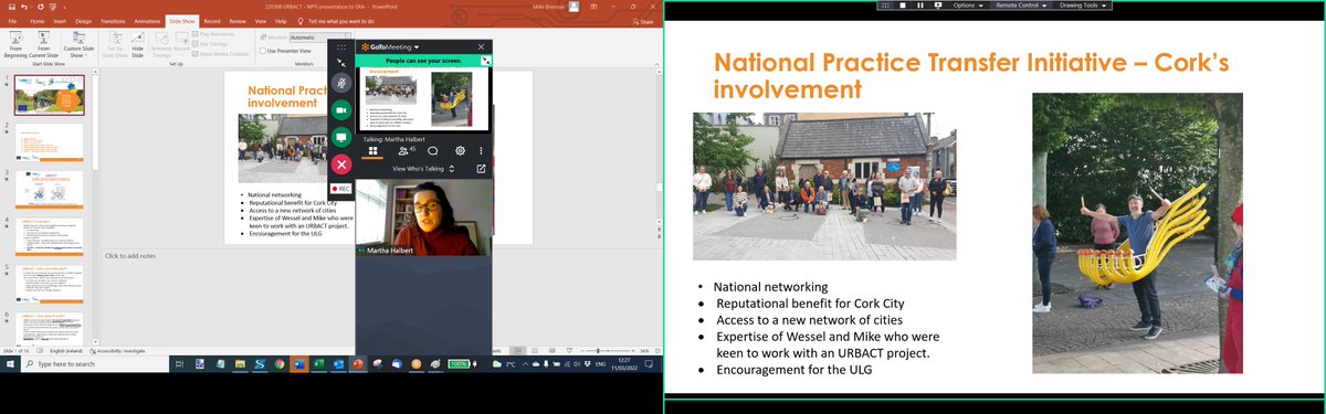 URBACT_IE's tweet photo. A big thank you to @SouthernAssembl for the chance to tell them about all the good work our @URBACT #NPTI partners are doing, as well as give #URBACTIV updates! Big thanks also to @MarthaHalbert for presenting Cork's work on the #NPTI! https://t.co/Xn2qrZvUZx