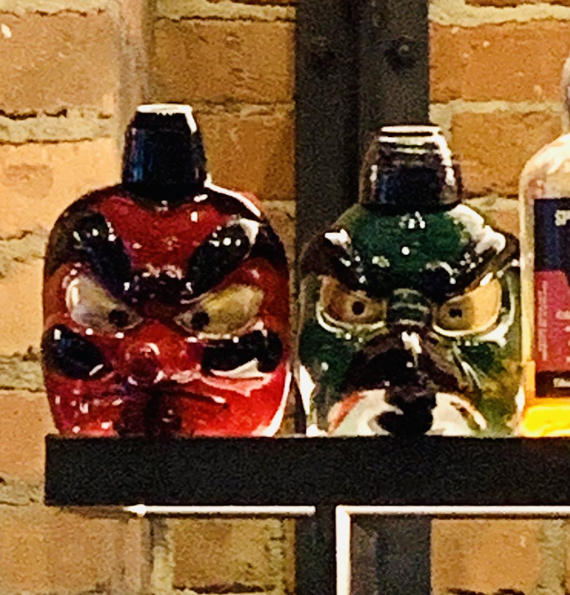 Things that are cool…seeing “your” sake (in this case <a href="/daitengushuzo/">大天狗酒造</a> “Tengu”
Tokubetsu behind the bar at <a href="/Mourad_SF/">Mourad</a> !