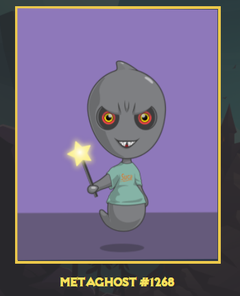 NFTFunMedia's tweet image. Hi.. My Name Suca From @metaghosts_nft 
👻👻👻
Thanks Love It 🥰