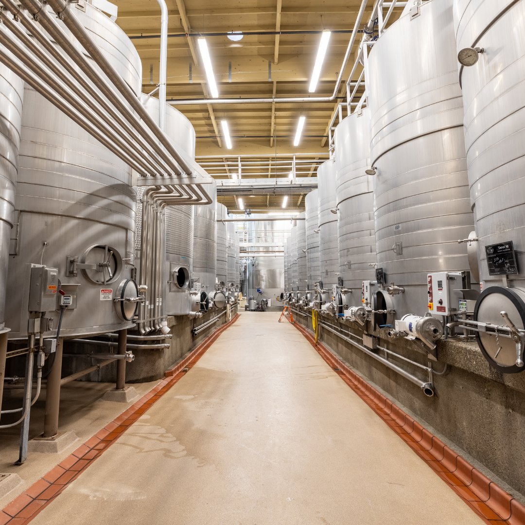 This is where grit transforms into goodness. Which of our wines do you think we’re crafting in this photo?