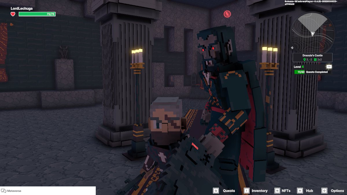 LechuTw's tweet photo. @TheSandboxGame I just participated in the daily #SandboxAlphaS2Contest for a chance to earn up to 1,000 $SAND! Starting March 10 - Show your love for Dracula. Check out my screenshot below! 👇 #SandboxAlphaS2 https://t.co/86tBAruHJQ