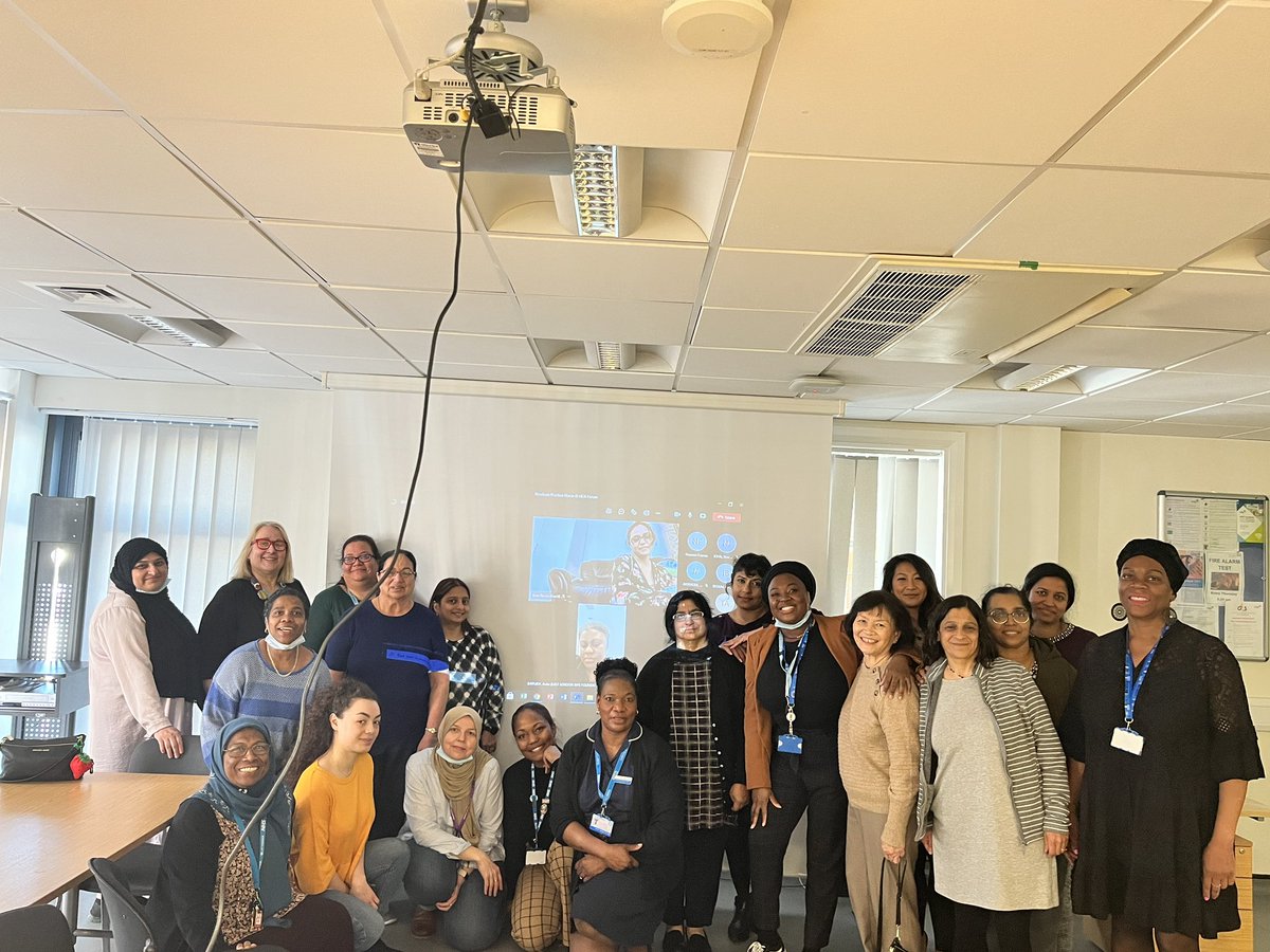 PNEF_NH's tweet photo. Our first hybrid GPN forum this week. 21 colleagues joined virtually and 20 colleagues face to face. Team work makes the dream work 😊, thank you @NewhamHealth @NewhamTrainingH @LivingNewham @zuzikhan #notyouraveragefacilitator https://t.co/uXaU8AHbuG