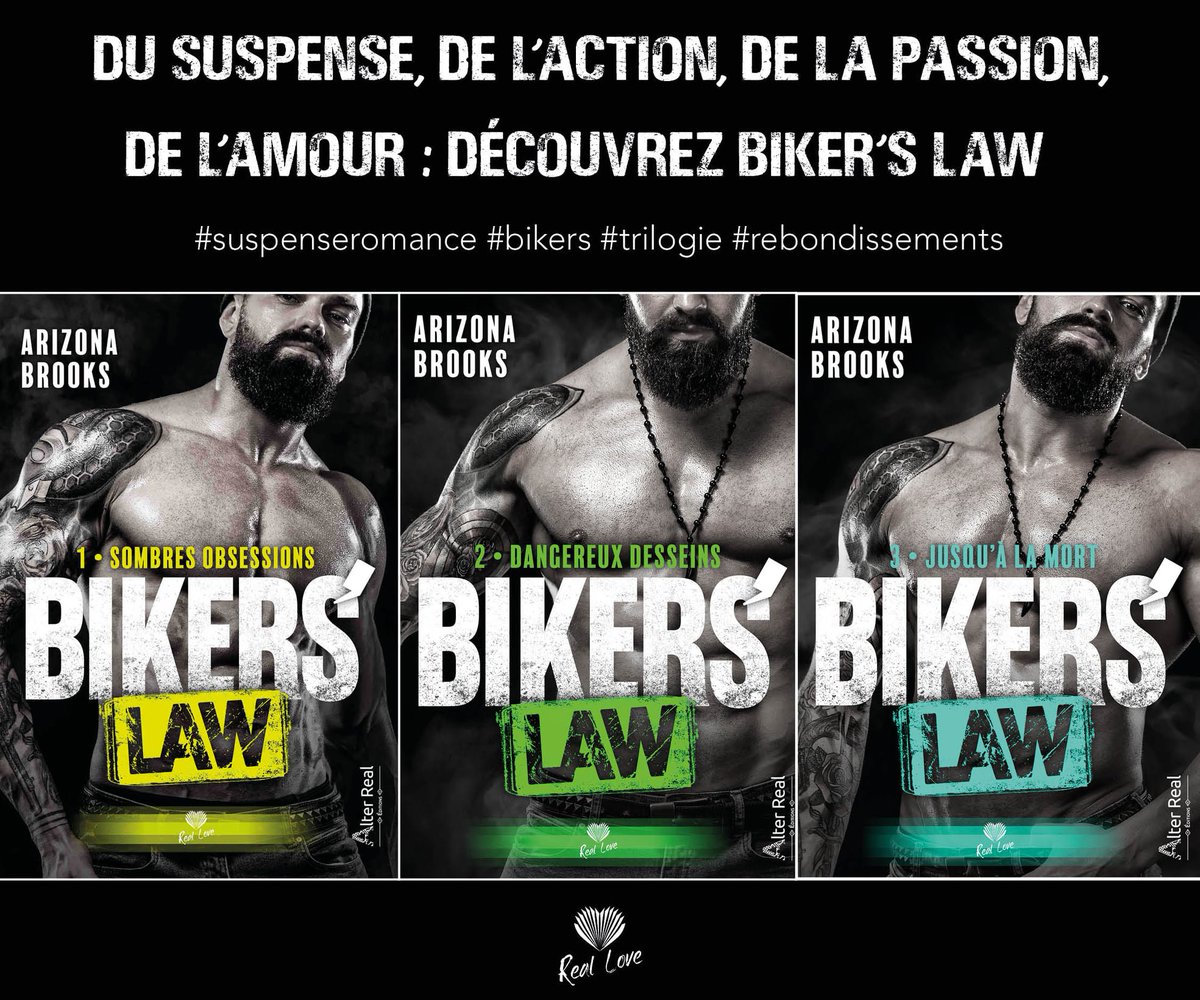 [#précommande]
Après Devil's Reach Bikers découvrez la nouvelle romance à suspense Bikers'Law d'Arizona Brooks Auteure dans notre collection Real Love 😍📚
Pour précommander le tome 1 c'est par ici 👇 : amzn.to/369Q82i
#Romance #bikers #Suspense #sexy