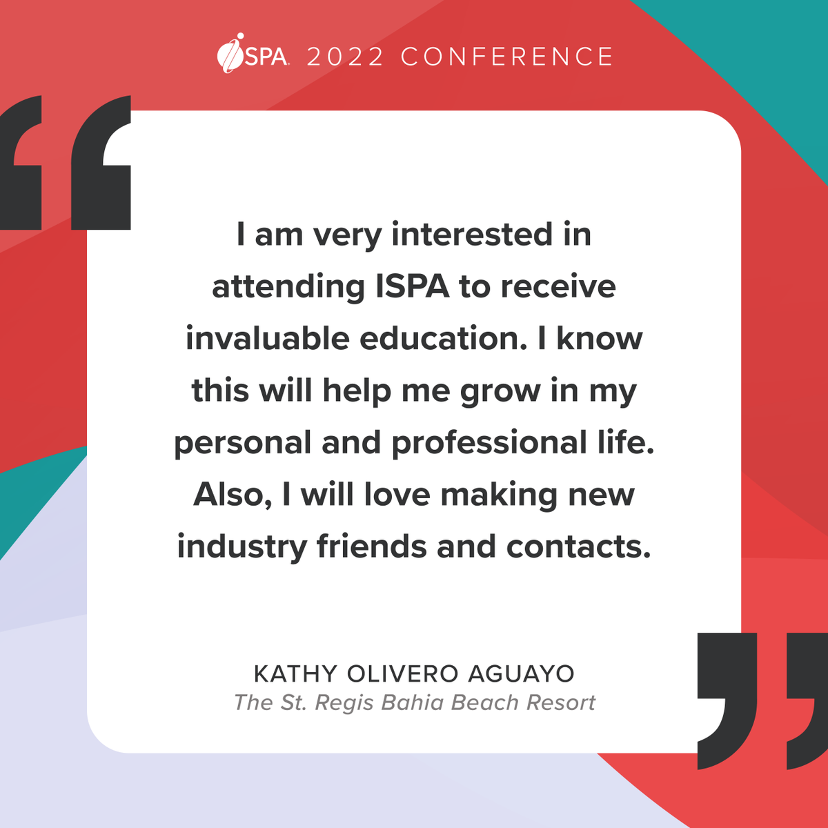 Professional education sessions are consistently cited as one of the main reasons spa leaders flock to the ISPA Conference. Visit attendispa.com to view the lineup of education in store for #ISPA2022 attendees from May 2-4 in Las Vegas. #ISPADoYou