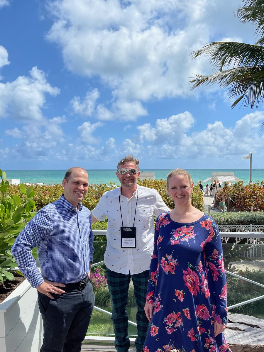 What a pleasure to attend the outstanding APCCMPD conference in Miami Beach with our PC and chief fellow. Great content. Great audience. Great location! <a href="/UVA_PCCM/">UVA PCCM</a> <a href="/APCCMPD/">APCCMPD</a> <a href="/KBEnfieldMD/">Kyle B. Enfield MD FCCM FSHEA</a> @DeboltClaire <a href="/TaisonBell/">Dr. Taison Bell</a>