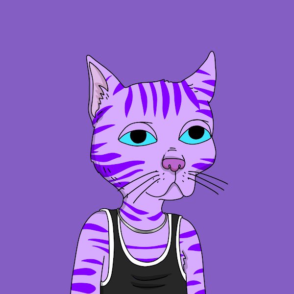 k8be24ever_rcf's tweet photo. @Gallery69nft @GutterCatGang #KnowYourCat one of my big goals when I first got into nfts was to work my way up to a purple cheshire gutter cat and achieved that goal when I scooped this purple on purple cat up back on August 5th π https://t.co/ZgYGRxGNYj