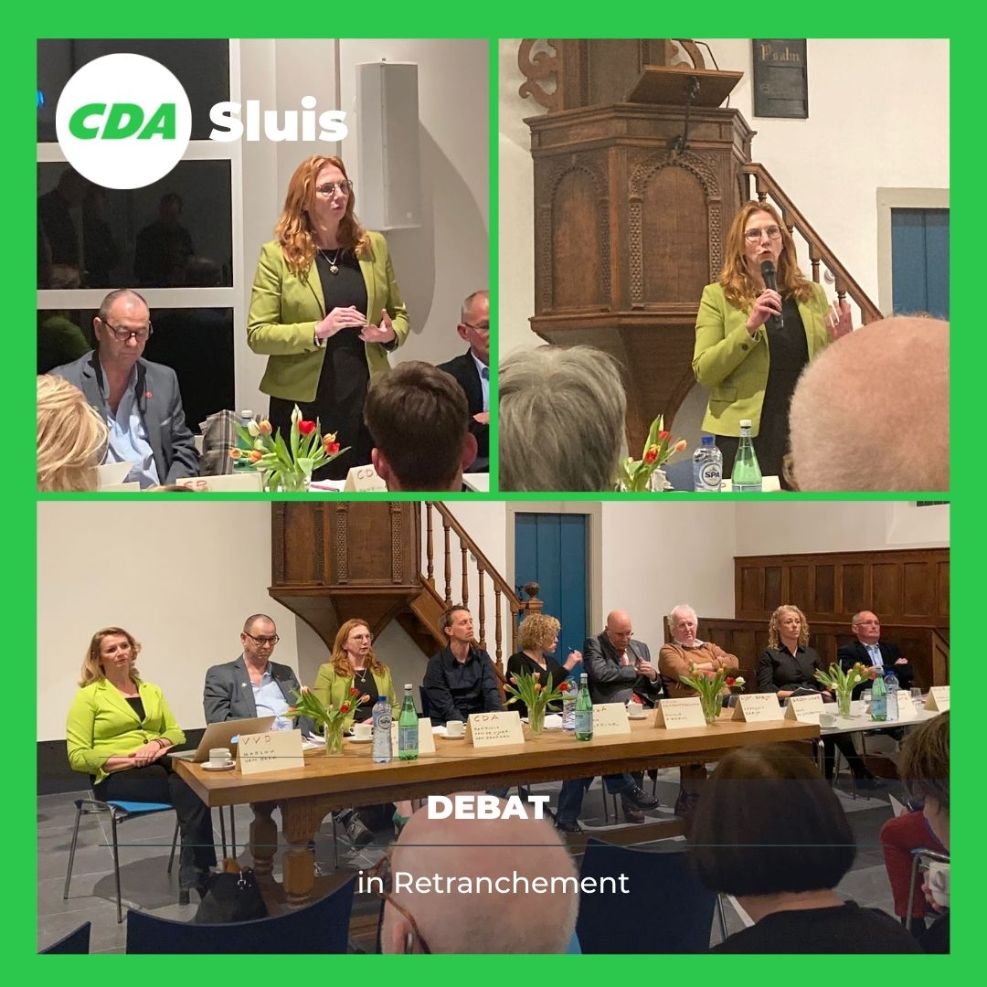 PvdVijver's tweet photo. 𝗗𝗲𝗯𝗮𝘁 𝗥𝗲𝘁𝗿𝗮𝗻𝗰𝗵𝗲𝗺𝗲𝗻𝘁

Gisterenavond waren we uitgenodigd voor een debat in Retranchement. Het onderwerp was burgerparticipatie en hoe zorgen we als raad dat inwoners zich gehoord voelen. 

#CDASluis #GR22 #inwonerscentraal #dorpsraad #burgerparticiptie #debat https://t.co/Nil8UkLANi