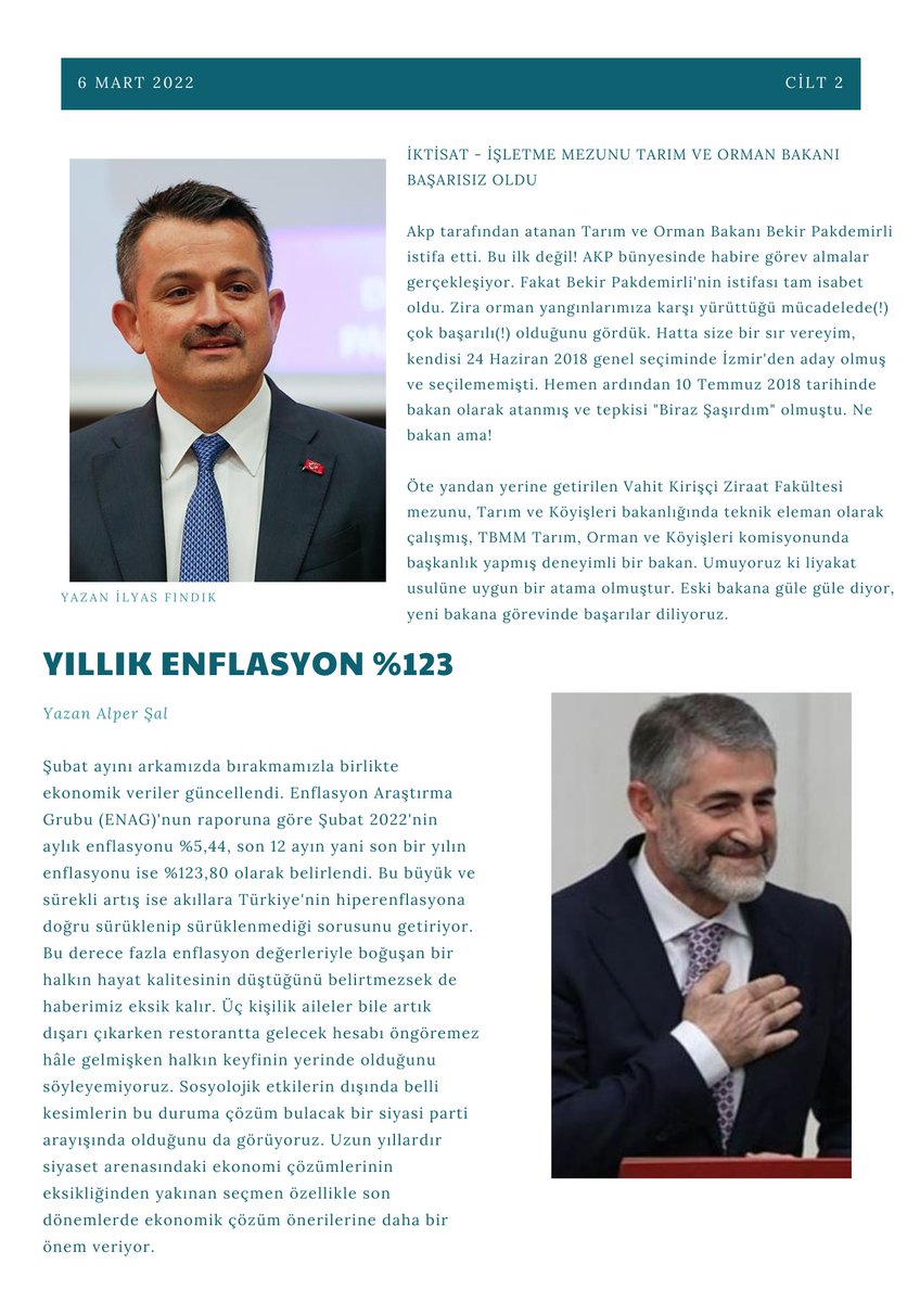 LiberteMedya's tweet photo. Liberal Gazete 2. Sayı!
Websitesinden okumak için;
https://t.co/M00FG8GVQI https://t.co/08LEZwFqeb