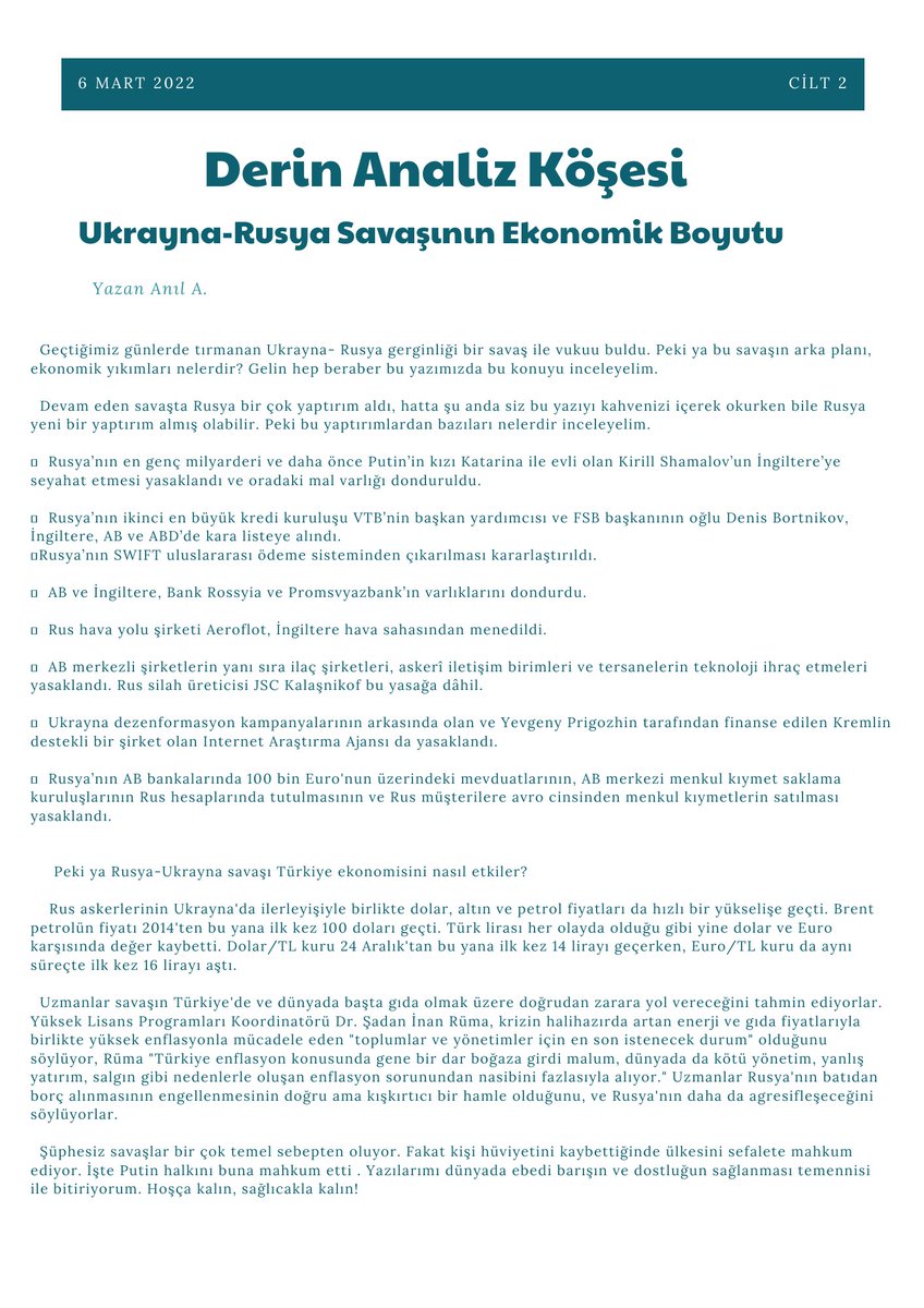 LiberteMedya's tweet photo. Liberal Gazete 2. Sayı!
Websitesinden okumak için;
https://t.co/M00FG8GVQI https://t.co/08LEZwFqeb