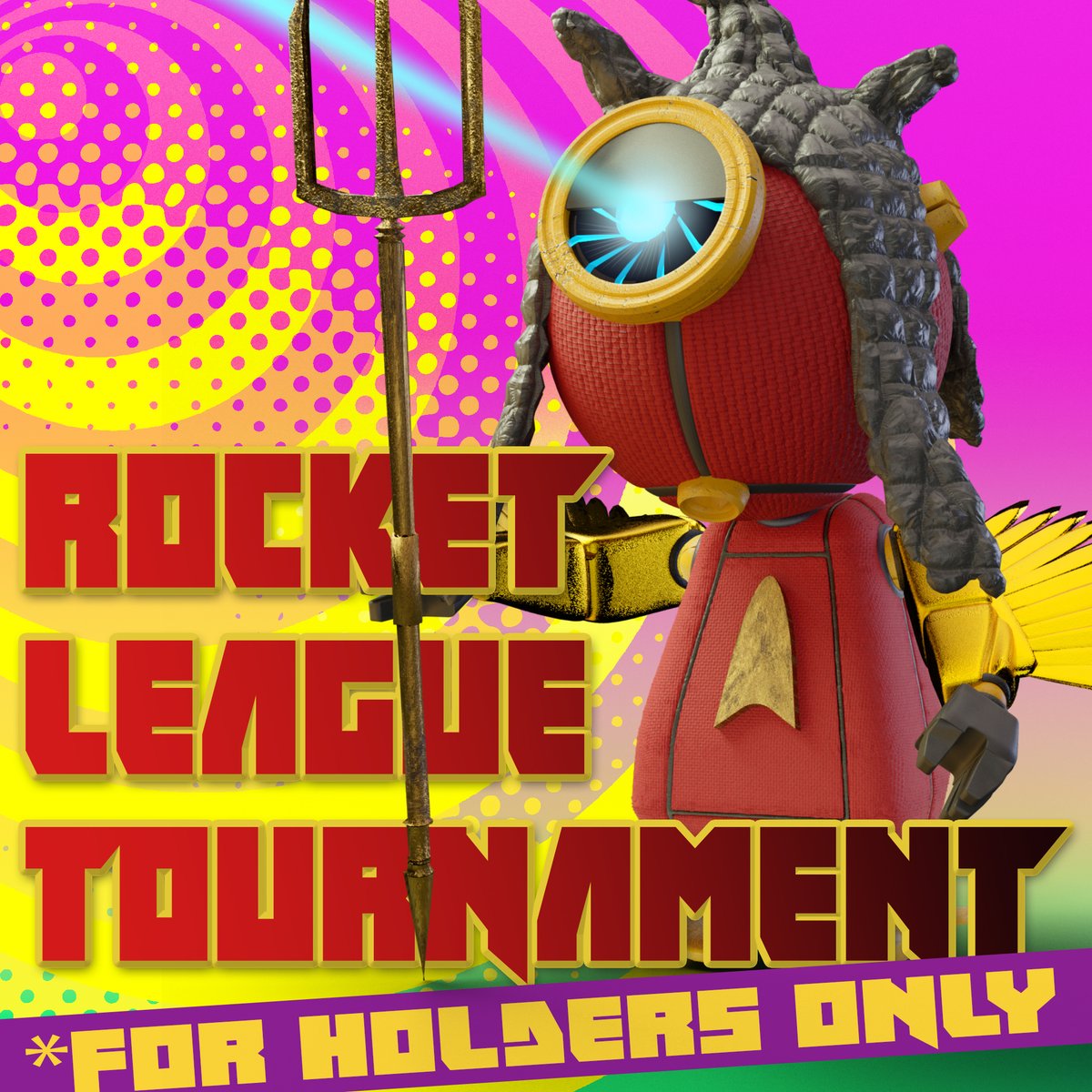 Goooooood Day twitter! Hope you guys haven't missed out on the recent SleepyBot News!! Join our discord to get involved in this weekends tournament and content!!! #NFT #RocketLeague #PlayToEarn #solananfts #SleepyBots