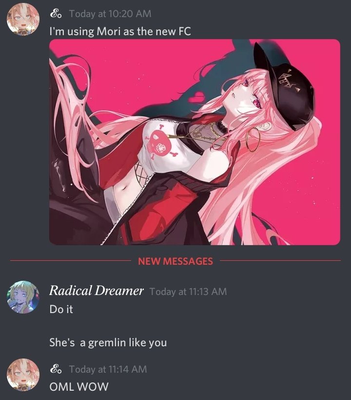 Gcntle's tweet image. ⠀⠀⠀

⠀⠀⠀ ❪  𝐨𝐨𝐜  ;  imagine Kouhai calling you a germlin—

⠀