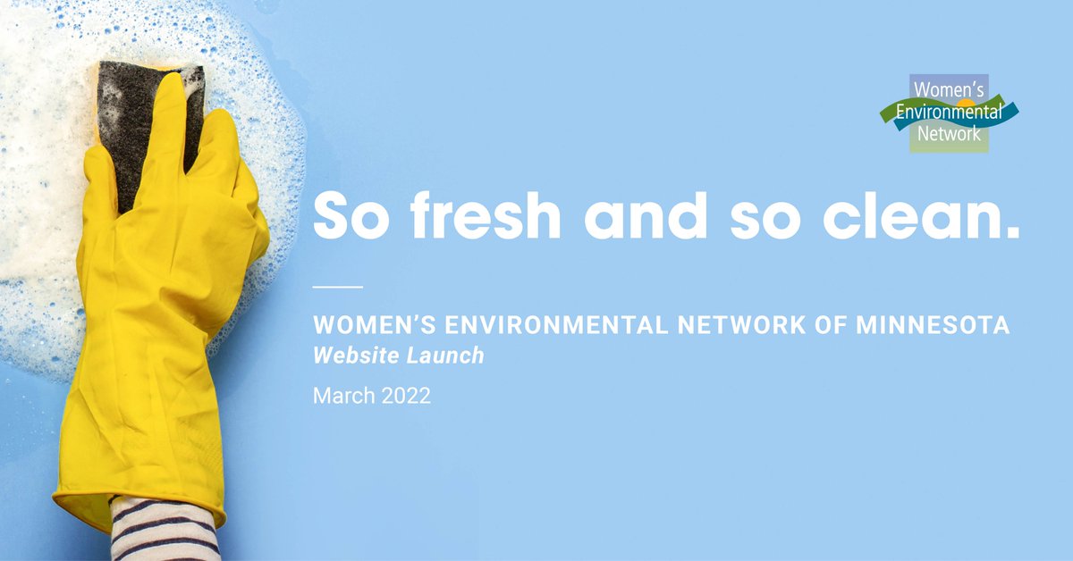 wenmnnetwork's tweet image. The Women's Environmental Network of Minnesota is very excited to announce we've done some spring cleaning! We invite you to check out our website refresh and see what we're all about! Big shout out to our web consultant, Dorey Kronick Creative. wenmn.org