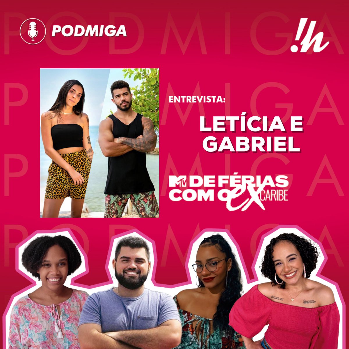 podmiga's tweet photo. LÁ VEM ELA! @oliveiralet__ vai firmar bandeira de paz com a gente hoje, sabe?! 🥺 17H AO VIVO NO YOUTUBE https://t.co/fdwGsSxx9o #DeFeriasCaribe https://t.co/cfjztfMF7B
