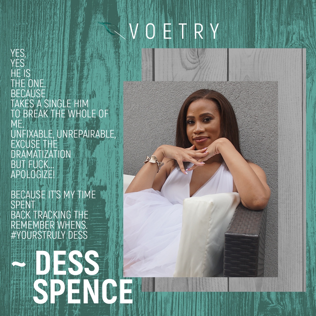 ThisisVoetry's tweet photo. Yes,
Yes 
He is  
the one. 
Because 
Takes a single him 
To break the whole of me. 
Unfixable, unrepairable,  
Excuse the dramatization 
But fuck... 
Apologize! 

Because it’s my time 
Spent  
Backtracking the remember whens.

~ #YoursTruly @byaffrica

#voetry
#affricaspence https://t.co/EpSgTyem8r