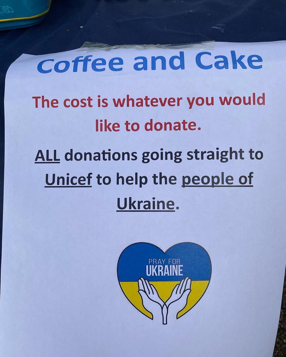 StaffordGrammar's tweet photo. A huge well done to #SGSPrep who have raised an amazing Β£510.01 in just one day with their coffee and cake sale for @UNICEF_uk towards the #Ukraine appeal #SGSCompassion https://t.co/6yTc87lxd0