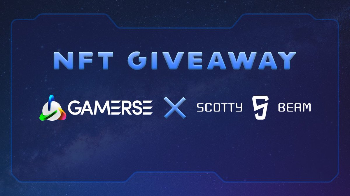 Gamersenft's tweet photo. 🥳❗️NFT GIVEAWAY❗️🥳

 🚀 #Gamerse is teaming up with @ScottyBeamIO  for an exciting giveaway! 🚀

🎁The winners of the competition will receive an exclusive NFT Avatar!🎁

➡️Enter Here: https://t.co/NOdK9ZP53h

#NFTGiveaway #NFTcommunitiy #LFG https://t.co/TNXYrPbORB