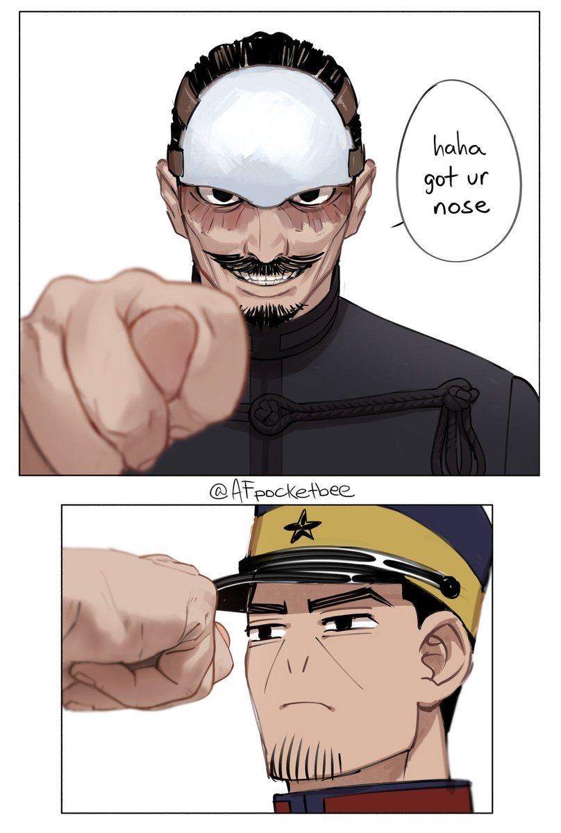 AFpocketbee's tweet photo. Reupload #goldenkamuy #ゴールデンカムイ https://t.co/WDxUMlZGCn