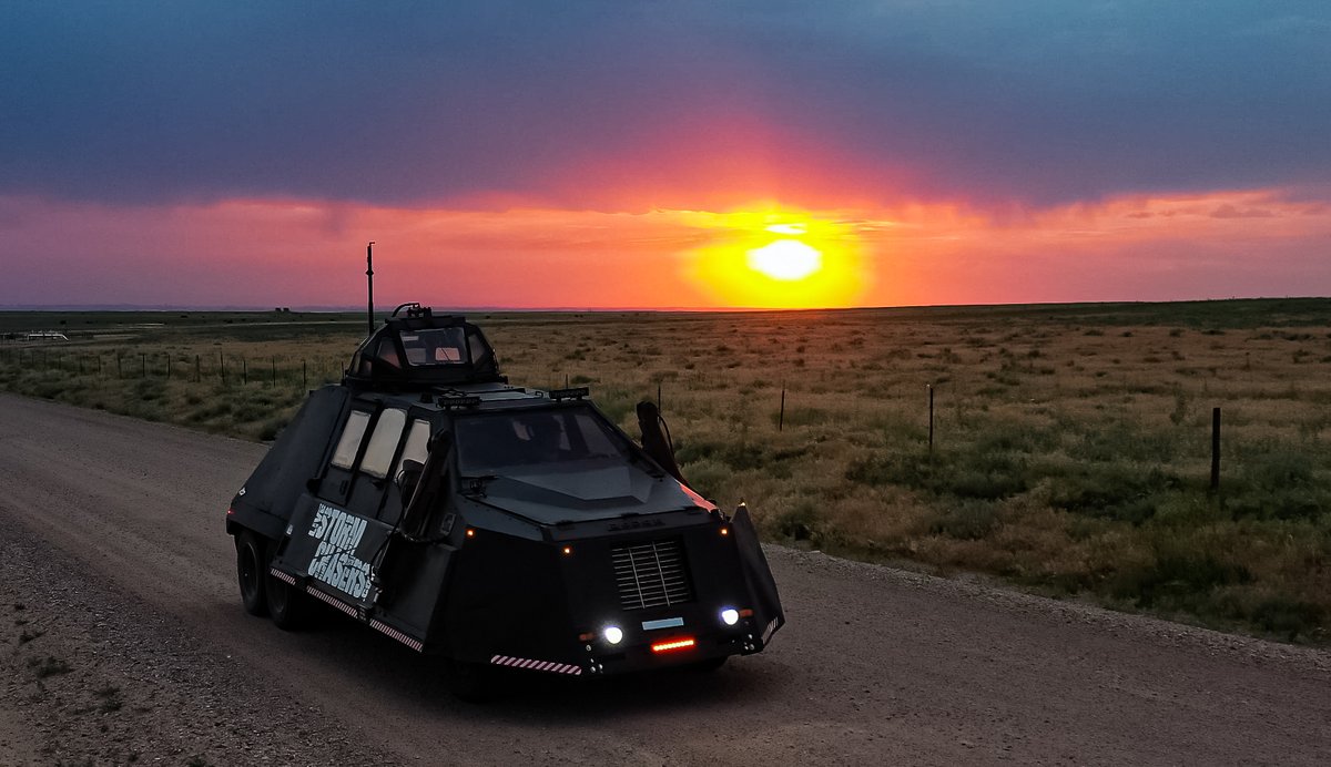 LiveStormChaser's tweet photo. Just a few photos of TIV 2 - Tornado Intercept Vehicle from last year! We are getting things ready for the 2022 Storm Season! ๐ช๏ธ๐
Follow @LiveStormChaser & @AStormofPassion for more! #TIV #TIV2 #TornadoIntercept #TornadoInterceptVehicle #Tornado #Tornadoes #Wxtwitter #TIV1 https://t.co/rcbQC9Xvi8