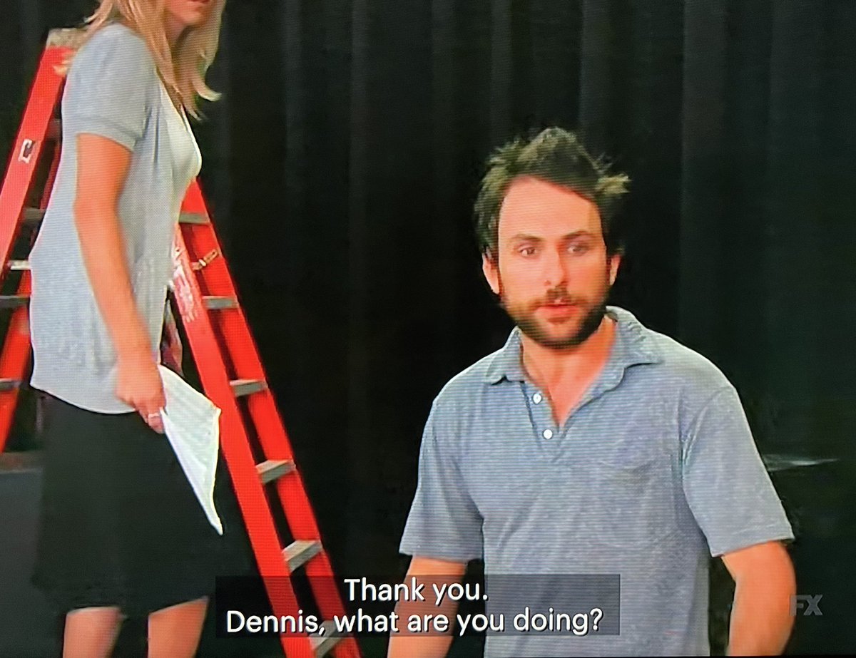 MikeLurie's tweet photo. Feelin like Dennis these days https://t.co/QJY8epI52W