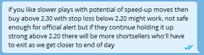 Risk 10 cents per share to make 35 cents in exactly 6 minutes 🎯
Bonus chatroom call $HYMC