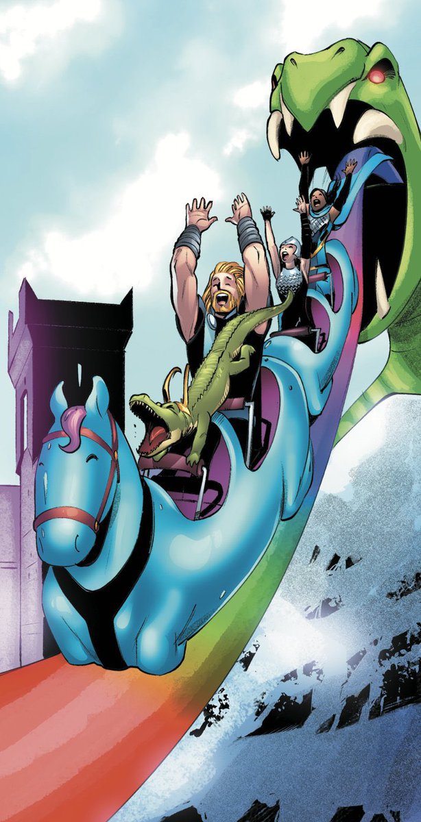 It’s Friday! Woo! 🐊🐊✨✨Wish I had an alligator brother, but my excitement level is very close to Thor’s today.