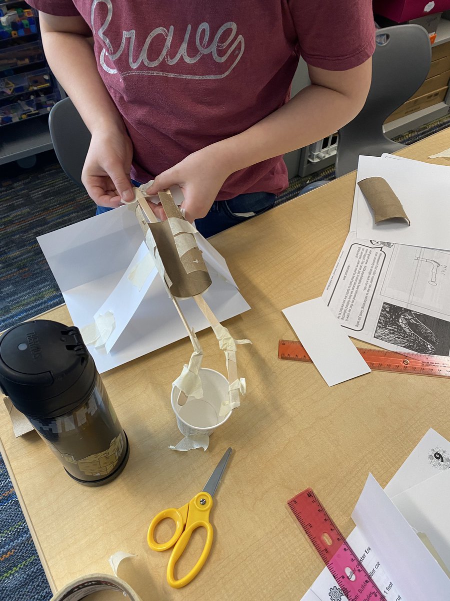 DeliaBush's tweet photo. For our final mission, the 3rd  graders made paper roller coasters #stem @VivifySTEM @KenowaHills https://t.co/7Hq1CVqwww