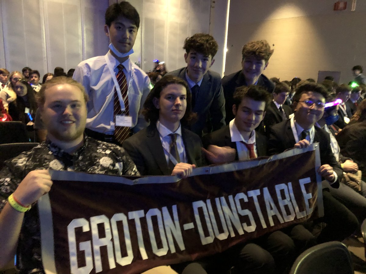 The Quiz Bowl team advanced to the Round of 16 @ DECA Go Crusaders!!