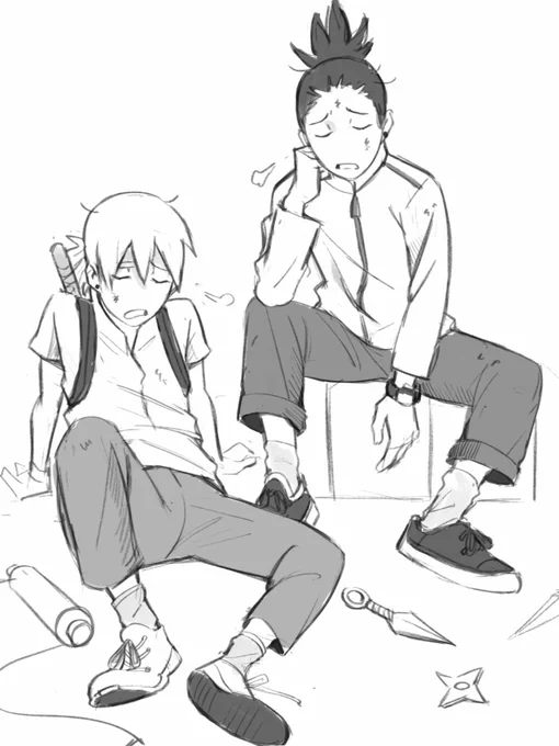 with shikadai
#dailydoseofinojin #day12 