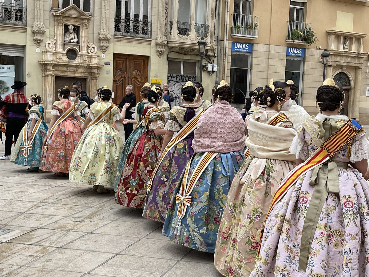 Het las Fallas feest in Valencia