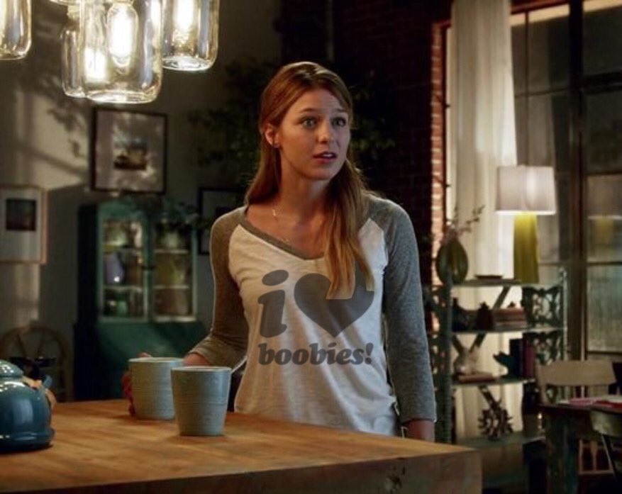 KaraLooksDown's tweet photo. That’s a nice shirt Kara 😏 https://t.co/z9Vb4TLhpx