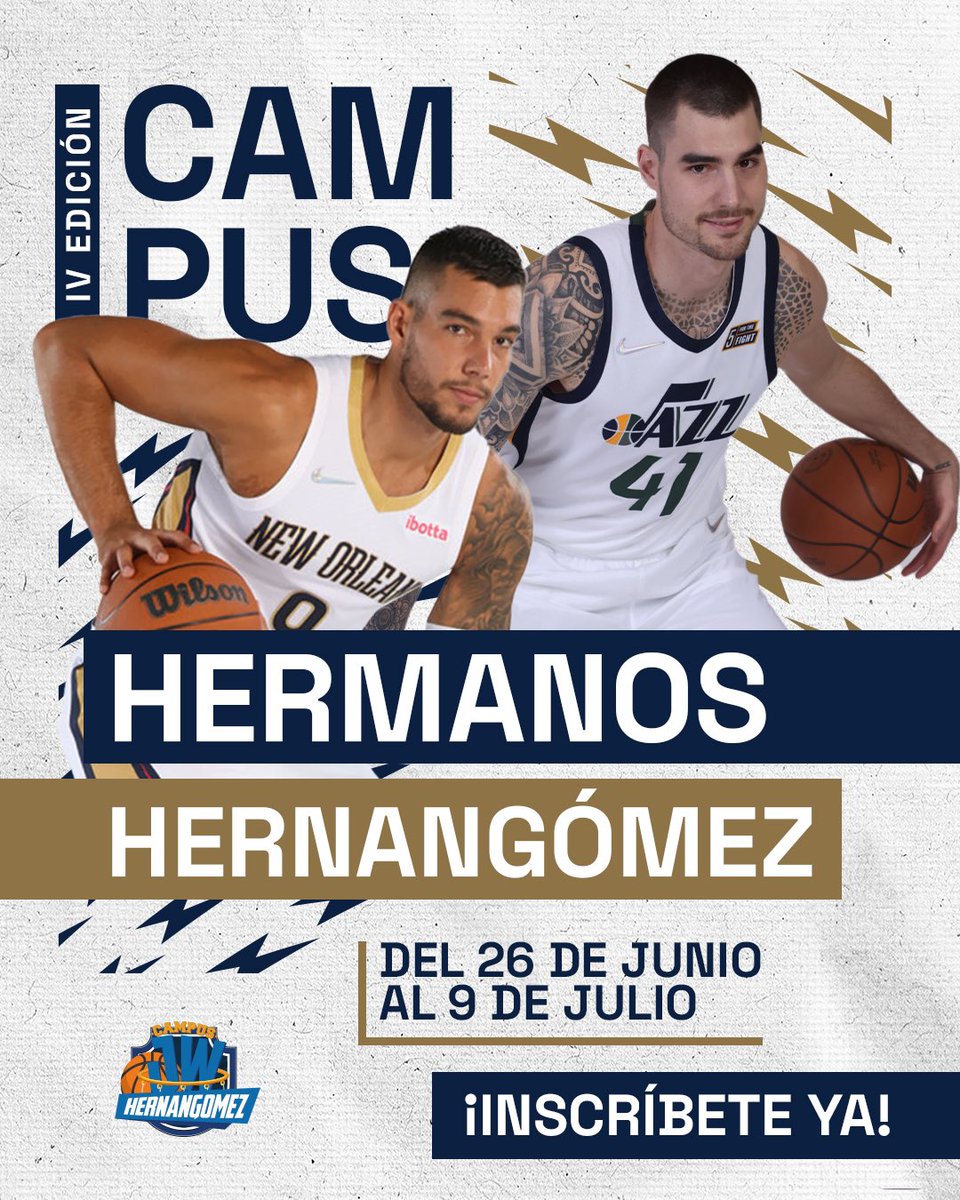 ¡Ya tenemos fechas confirmadas! 

-1er turno del 26 de Junio al 2 de Julio 
-2º turno del 3 de Julio al 9 de Julio

Un año más lleno de emoción, deporte y muchas sorpresas 🏀

Aprovecha la oportunidad de pasar el mejor verano de tu vida ☀️

¡INSCRÍBETE YA! 
Las plazas vuelan 🚀