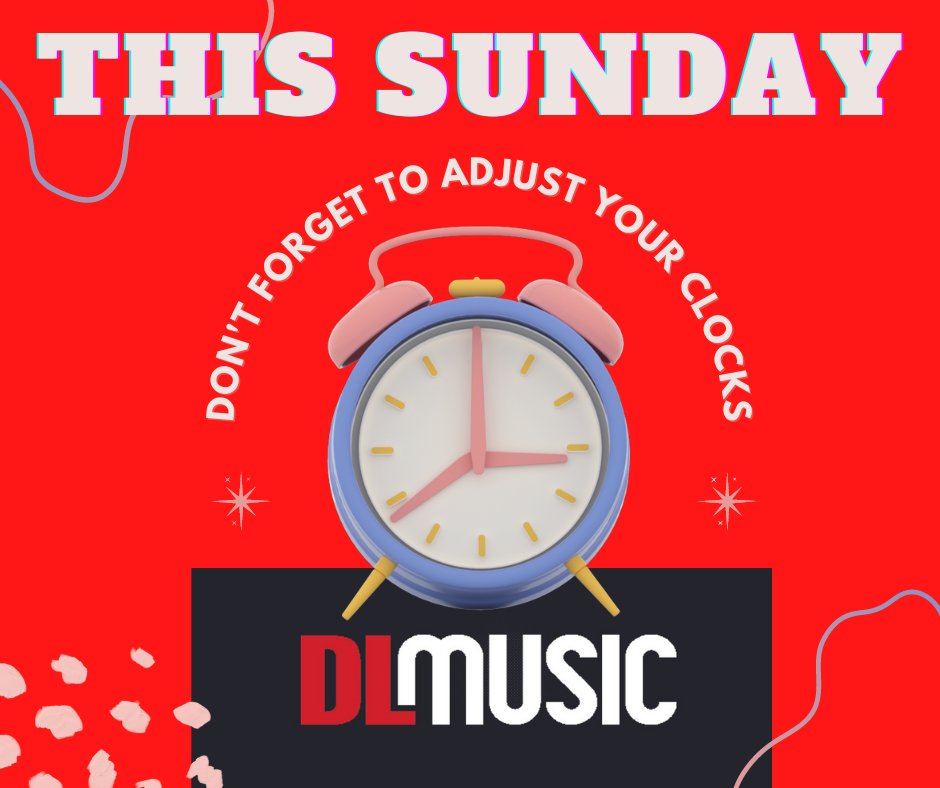 DL_Music's tweet photo. Don't forget to adjust your clocks this Sunday!

Listen to our Time Playlist Here: https://t.co/5KeAtmWNei

#music #musiclibrary #productionlibrary #musicproduction #productionmusic #musicformedia #daylightssavings #dlmusic #time https://t.co/c1UALpTWXp