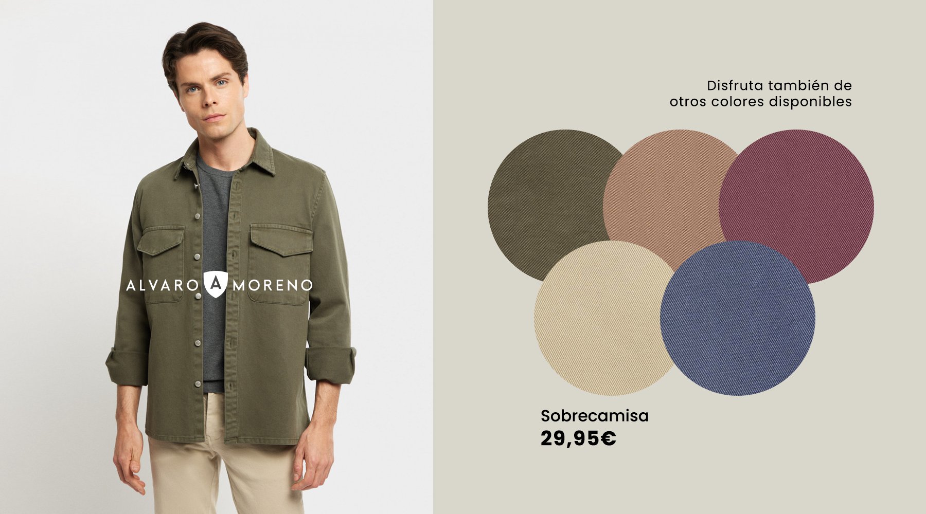 Alvaro moreno sobrecamisa hotsell