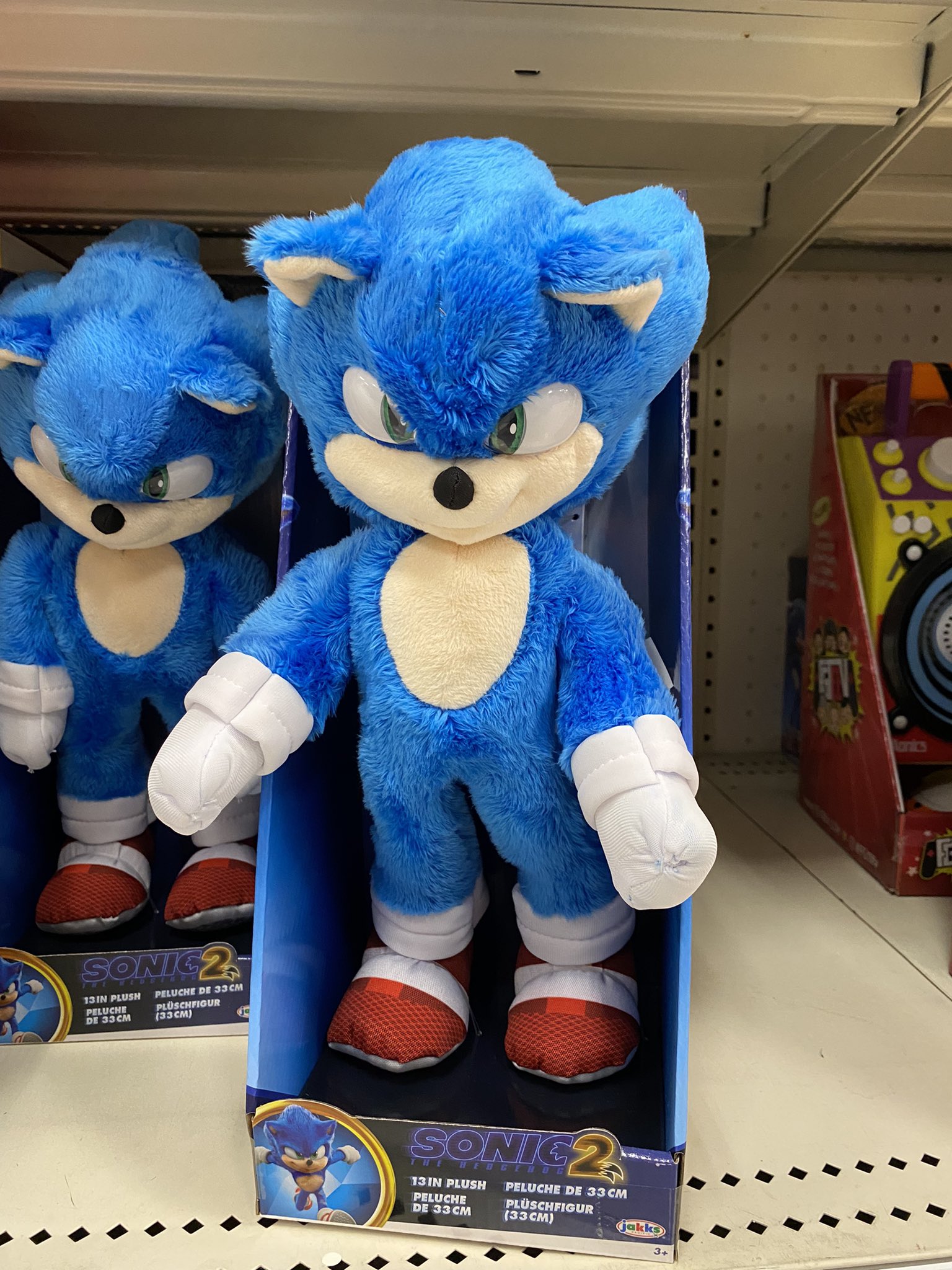 Sonic - Peluche Sonic 33 cm