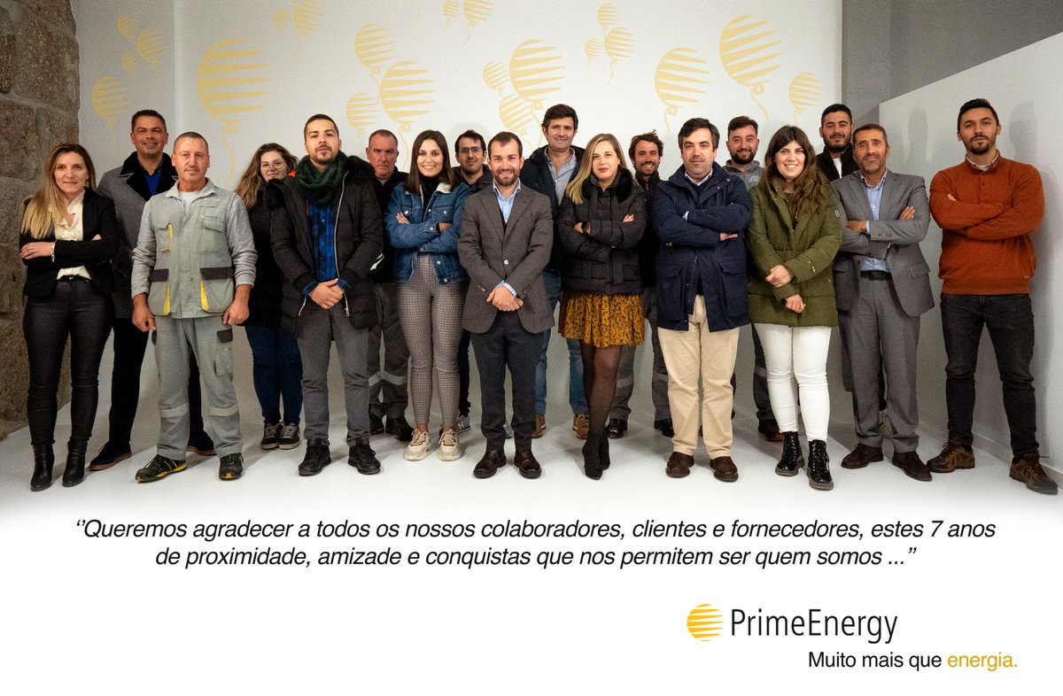 premiumenergyPT's tweet photo. A PrimeEnergy celebra hoje 7 anos! Parabéns! 
.
.
.
#energiasolar #energiafotovoltaica #solares #painelsolar #energiasrenovaveis #sustentabilidadeambiental #sustentabilidade #energiaverde #primeenergy #portugal #energiasolarportugal https://t.co/TdS9Wuvtqp