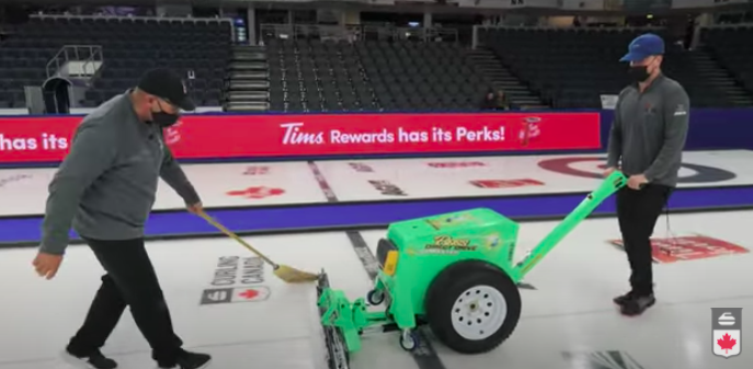 #Brier2022 Head Ice Technician <a href="/GregEwasko/">Greg Ewasko</a> explains the nuances of scraping and nipping the ice, as well as what goes on behind the scenes of a major championship event. 

📽️: youtu.be/NhLrZ7YA2bA

Many thanks to <a href="/jeticecurling/">Jet Ice Curling</a> for making our championship ice come to life!