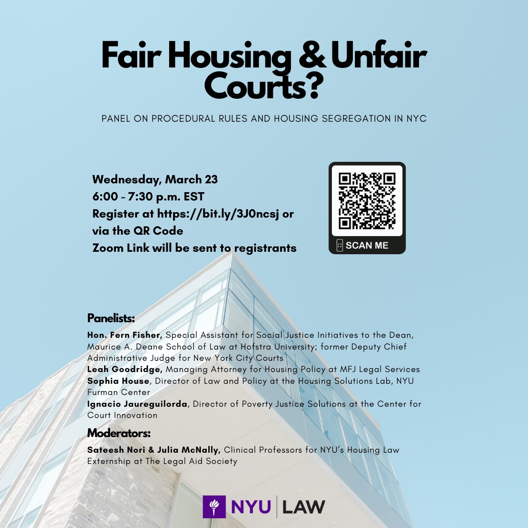 The Legal Aid Society on Twitter "Join us for "Fair Housing & Unfair