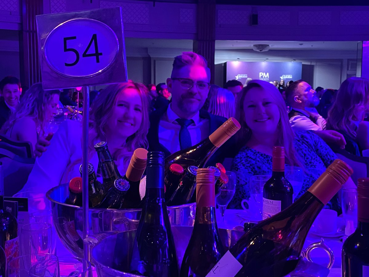 The team enjoying the <a href="/PMSociety/">PM Society</a> Awards today. #healthcarecommunications #innovation #creativity #LucidLife