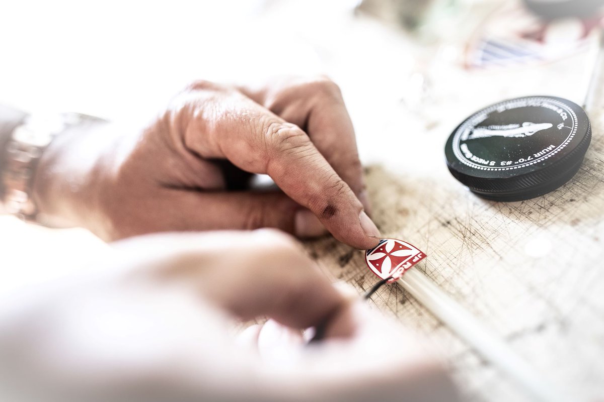 jprossflyrods's tweet photo. A finishing touch to a great work of art or tool, is the insignia.  Ours is the "shield" or JP Ross Crest.  It's an old world cross, and the symbol of our logo has many hidden meanings?  Do you know what they are? https://t.co/U9MSJ2Jz0K