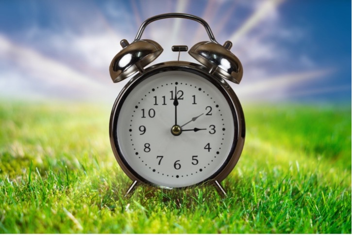 Don’t forget to “spring forward” this weekend. Be sure to move your clocks ahead one hour Saturday night. We don’t want anyone to be late for class on Monday. 😉