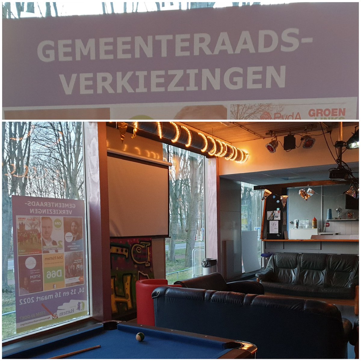 Stemmen is een recht waar je gebruik van kan maken vanaf 18 jaar. Bij #onsplekkie hangt de poster. #hattem #gemeenteraadsverkiezingen